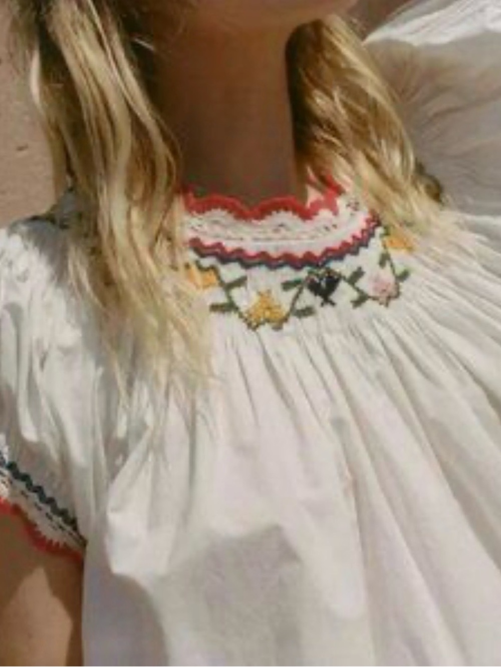 Rare White Doen Arrow Top XXS